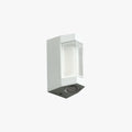 Ray Design LED Applique Murale Blanc/Noir Métal/Acrylique Extérieur - Neutralighting