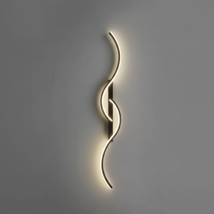 Applique Murale LED En Aluminium Courbé