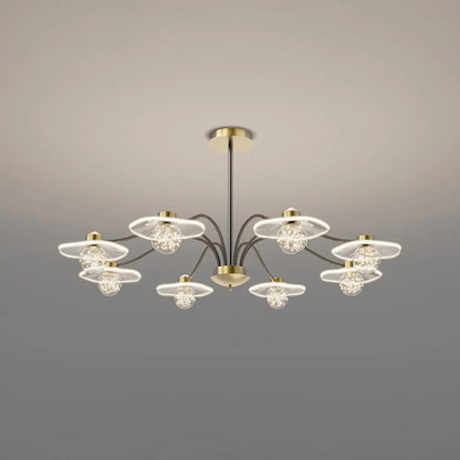 Plafonnier Moderne En Métal De Luxe - Maison Lumina