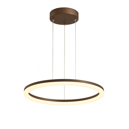 Lustre Moderne À Anneaux - Maison Lumina