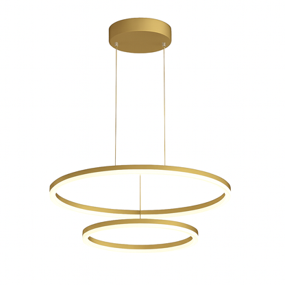 Lustre Moderne À Anneaux - Maison Lumina
