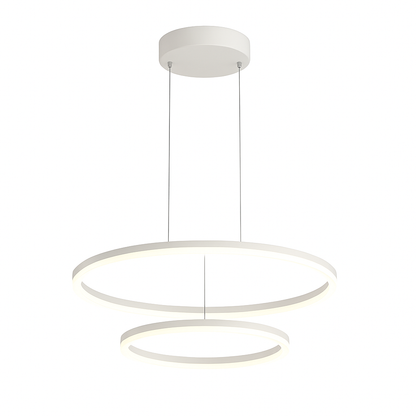 Lustre Moderne À Anneaux - Maison Lumina