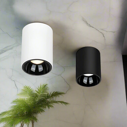 Plafonnier Cylindre Spot - Maison Lumina