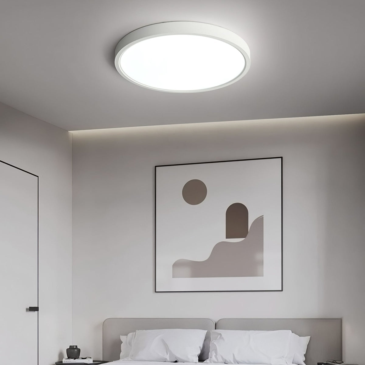 Ulnorisra Plafonnier Rond Minimaliste Moderne Ultra-Fin - Neutralighting