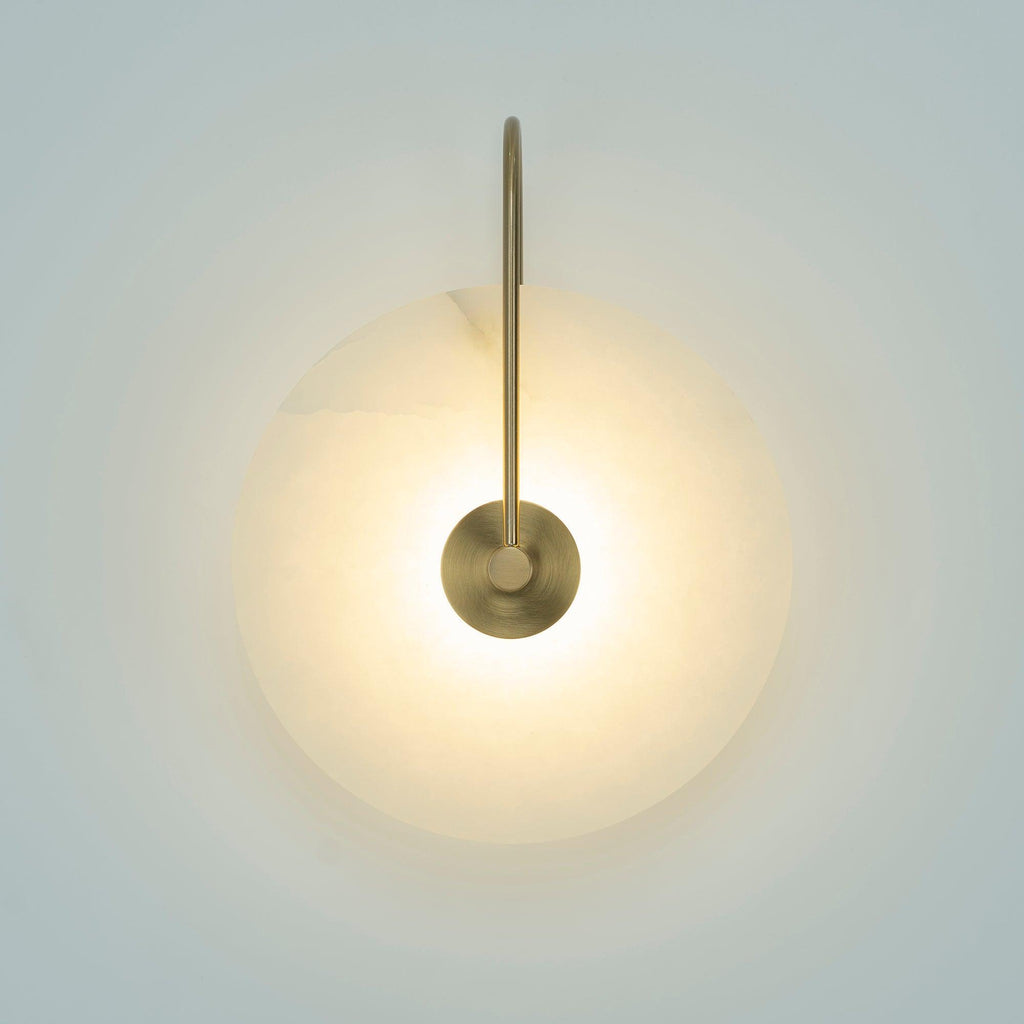 Elaris Applique Murale Globe en Albâtre - Neutralighting