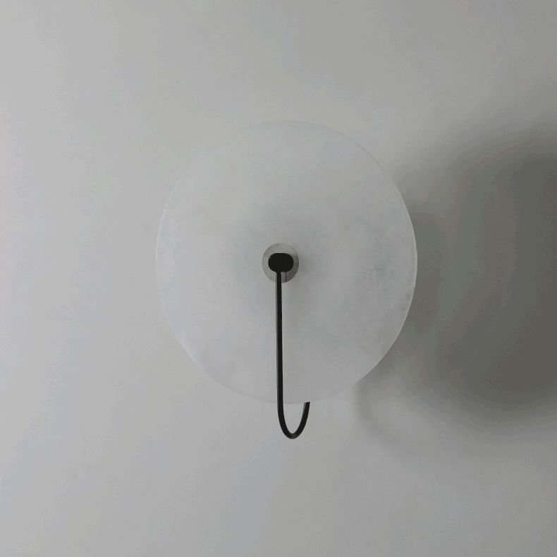 Elaris Applique Murale Globe en Albâtre - Neutralighting