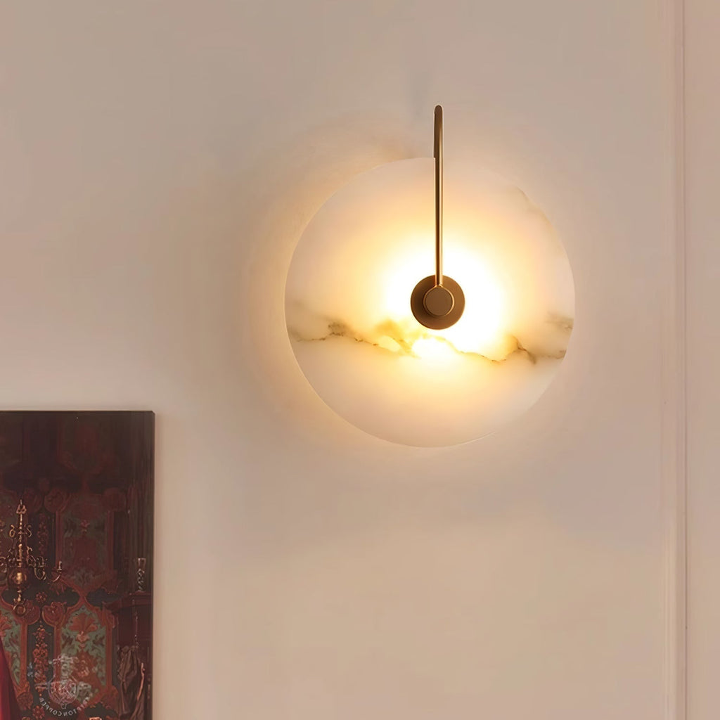 Elaris Applique Murale Globe en Albâtre - Neutralighting