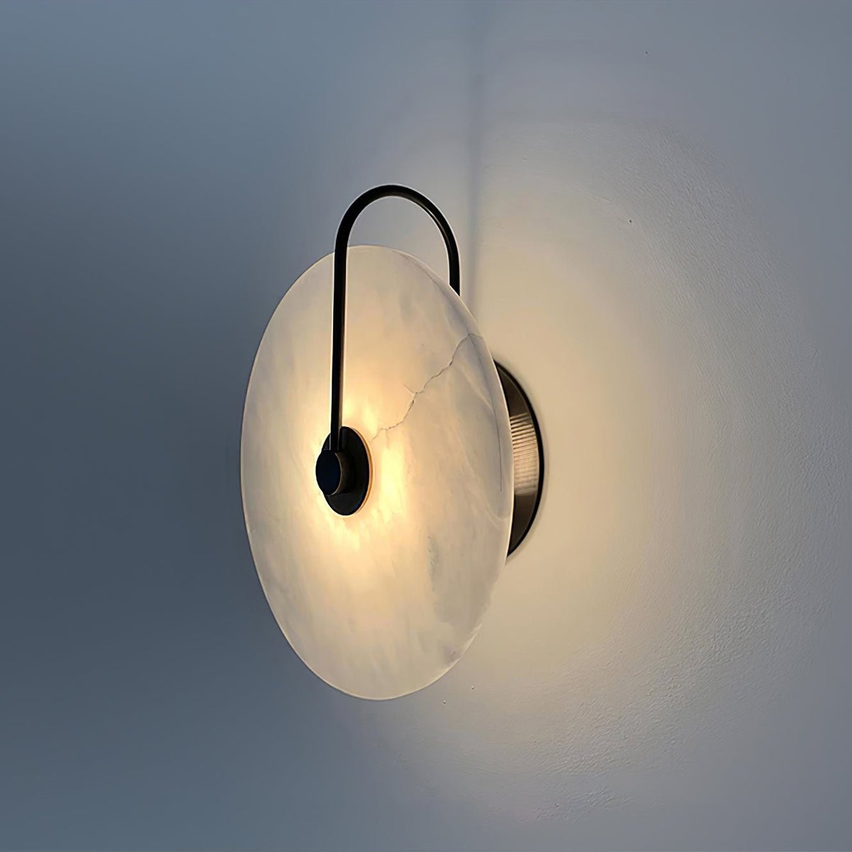 Elaris Applique Murale Globe en Albâtre - Neutralighting