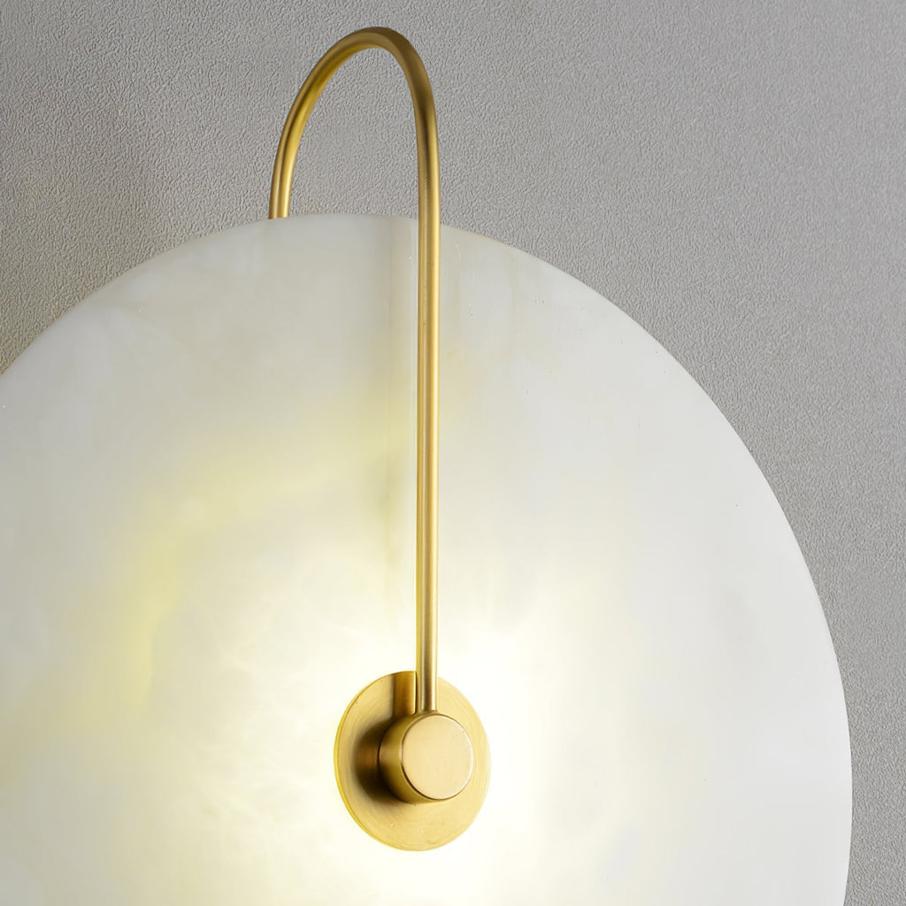 Elaris Applique Murale Globe en Albâtre - Neutralighting