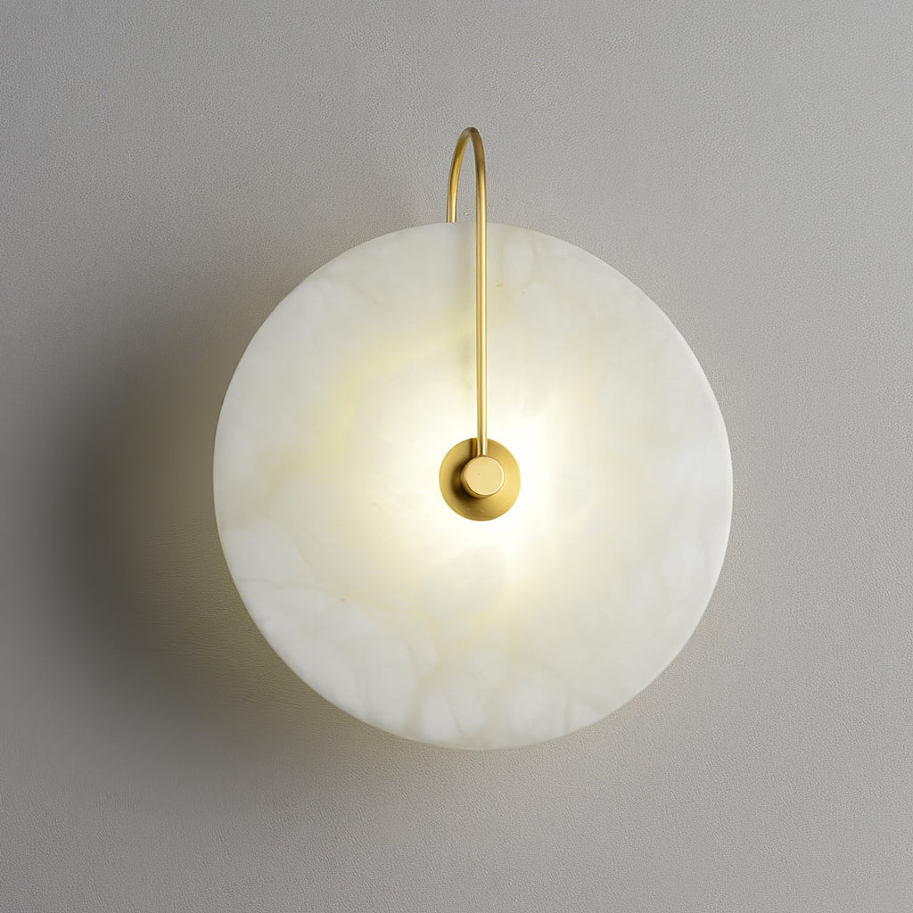 Elaris Applique Murale Globe en Albâtre - Neutralighting
