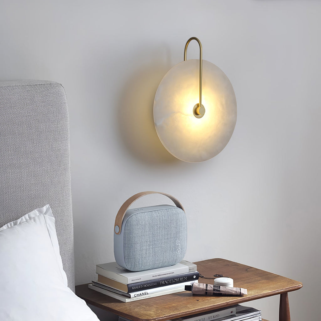 Elaris Applique Murale Globe en Albâtre - Neutralighting