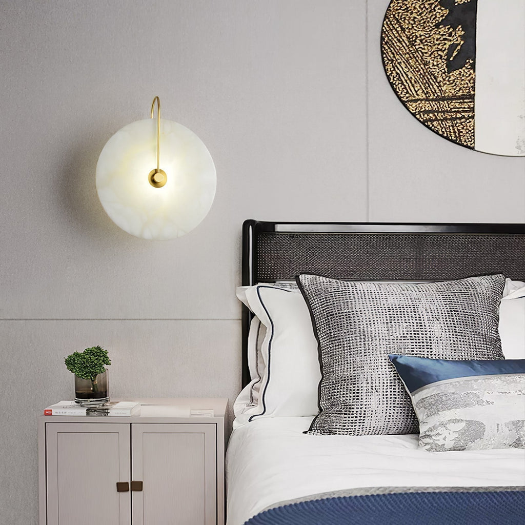 Elaris Applique Murale Globe en Albâtre - Neutralighting