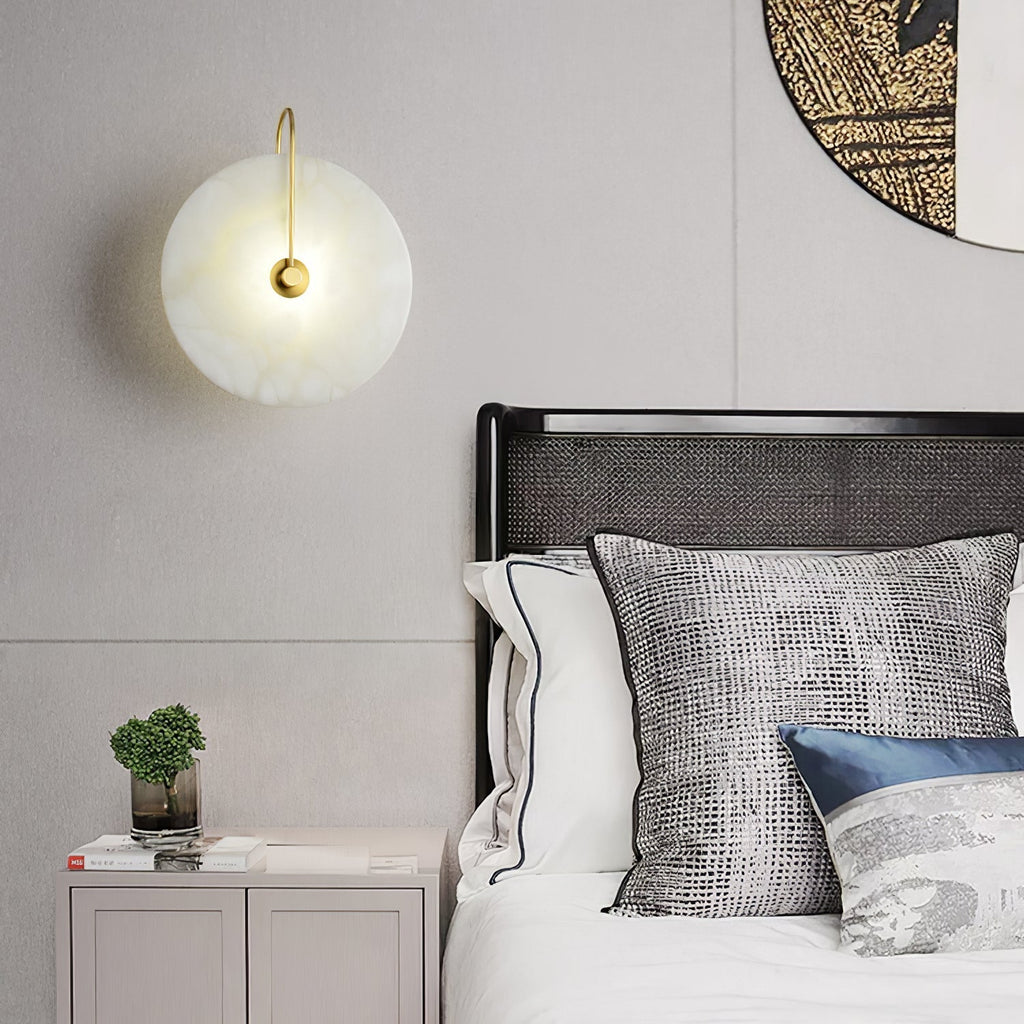 Elaris Applique Murale Globe en Albâtre - Neutralighting