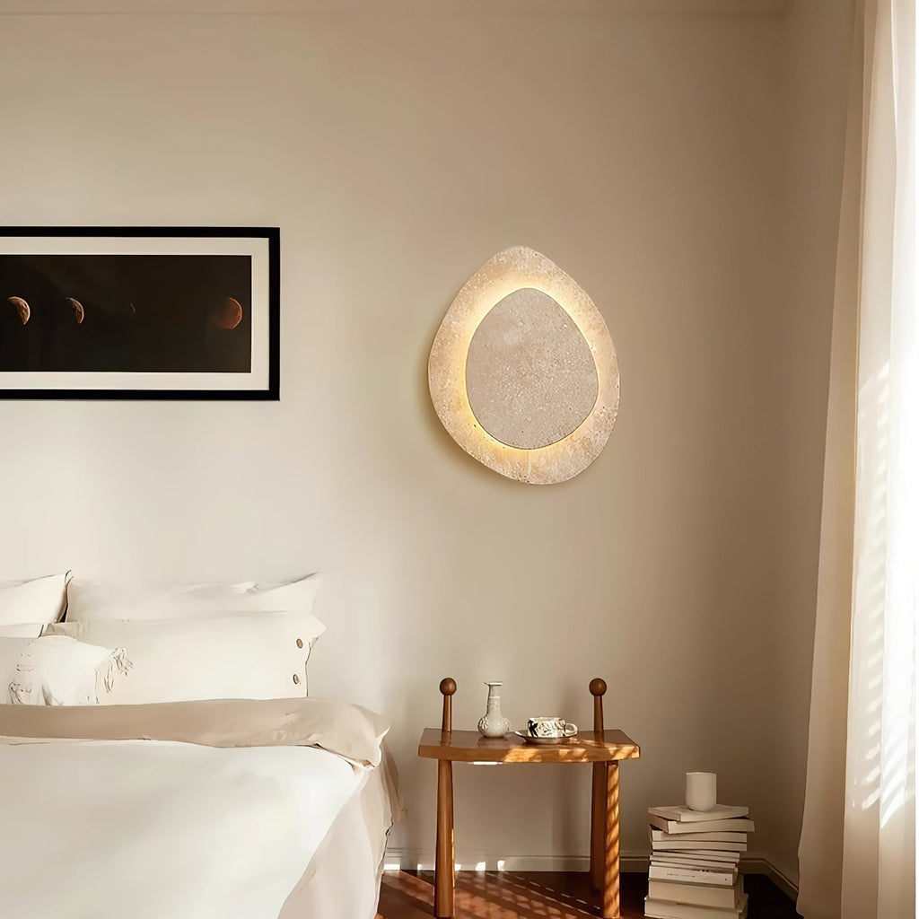 Yrvuvyn Applique Murale en Travertin Créativité Individuelle - Neutralighting