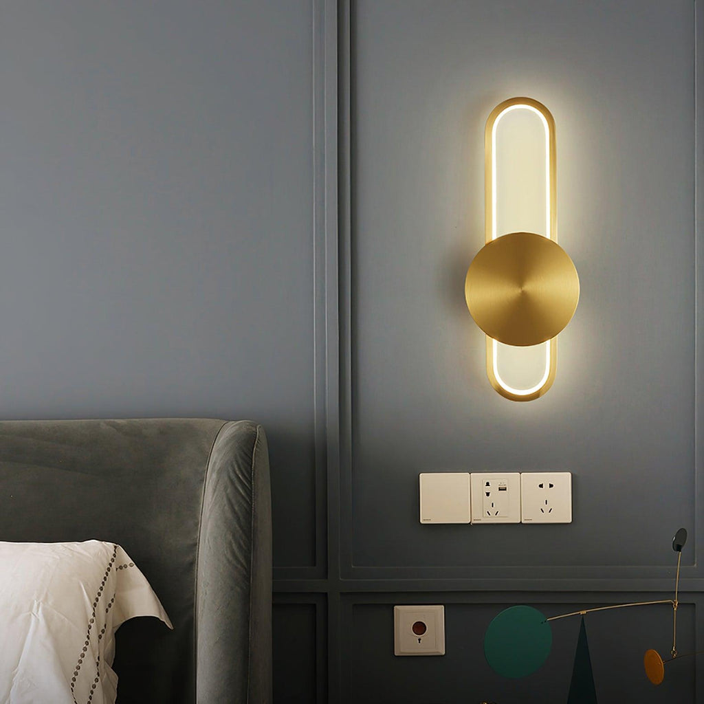 Fable Applique Murale Minimaliste en Laiton Moderne - Neutralighting