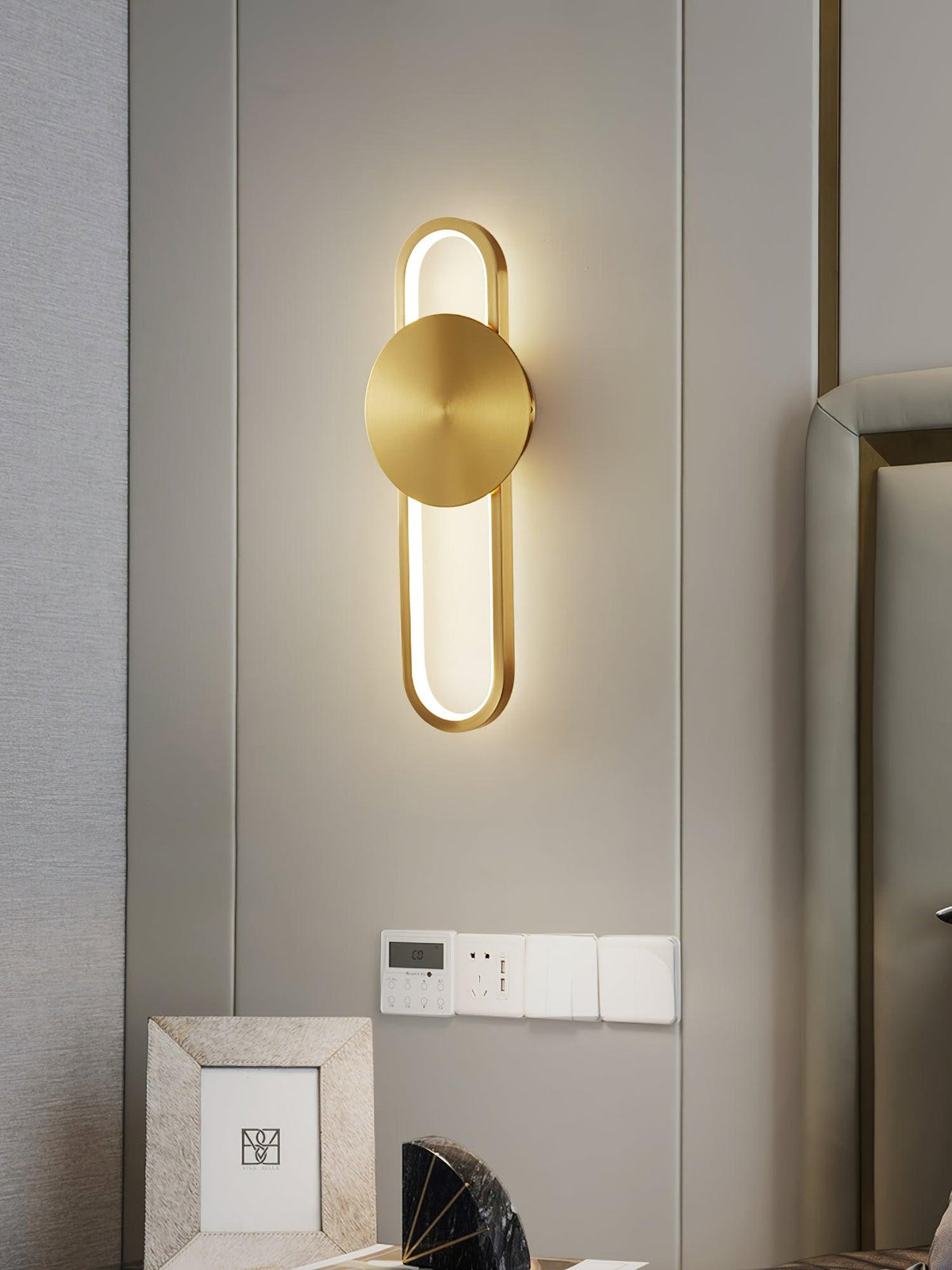 Fable Applique Murale Minimaliste en Laiton Moderne - Neutralighting