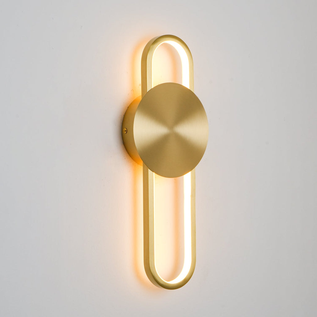 Fable Applique Murale Minimaliste en Laiton Moderne - Neutralighting