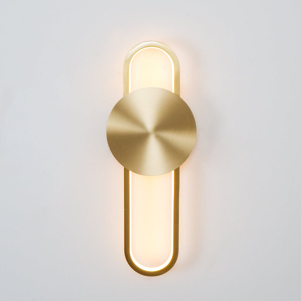 Fable Applique Murale Minimaliste en Laiton Moderne - Neutralighting