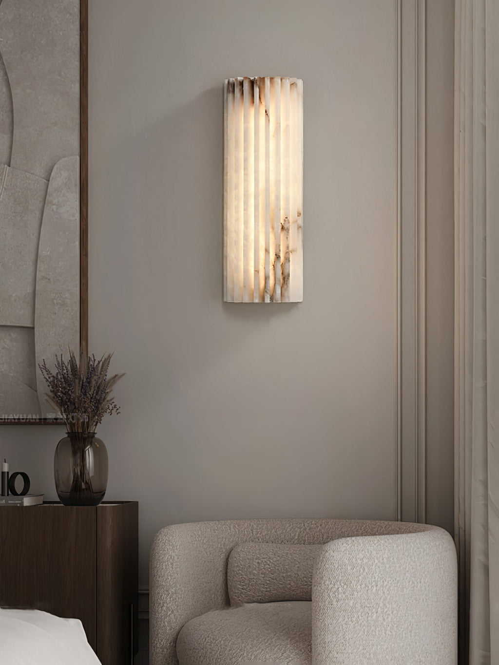 Orcarion Applique Murale en Albâtre - Neutralighting