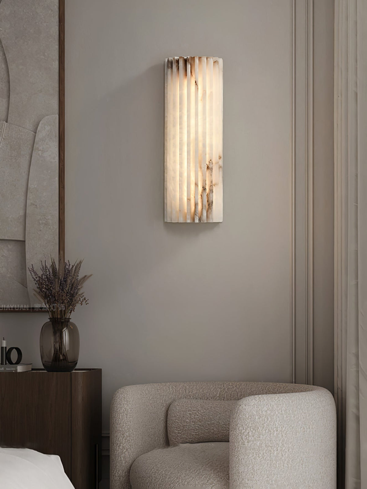 Orcarion Applique Murale en Albâtre - Neutralighting