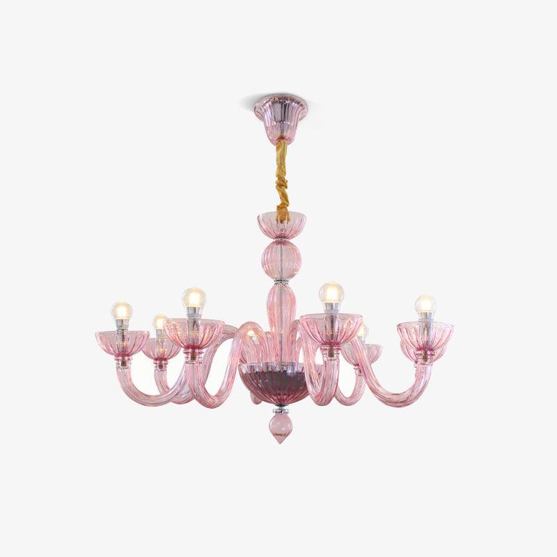 Lustra Lustre En Verre De Murano Élégant Fait Main - Neutralighting