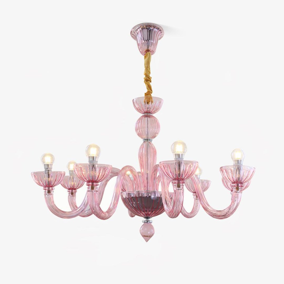 Lustra Lustre En Verre De Murano Élégant Fait Main - Neutralighting