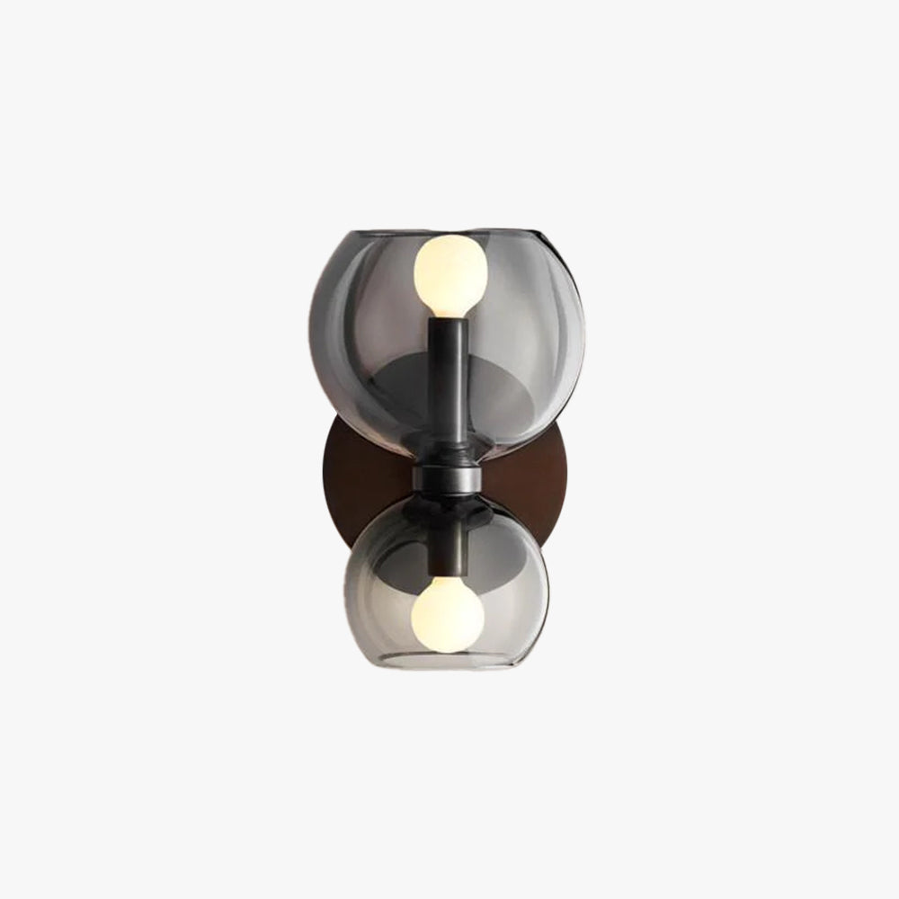 Valentina Moderne Sablier LED Applique Murale Métal/Verre Blanc Salle de séjour - Neutralighting