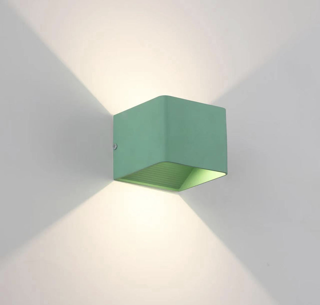 Miren Applique Murale Carrée Moderne 5-Couleurs. Chambre - Neutralighting