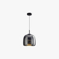 June Suspension Luminaire Design Verre Gris Fumé - Neutralighting