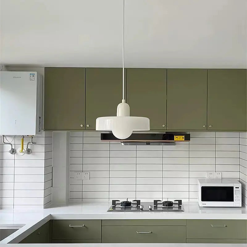 Lampe Suspendue en Verre Coloré - Maison Lumina
