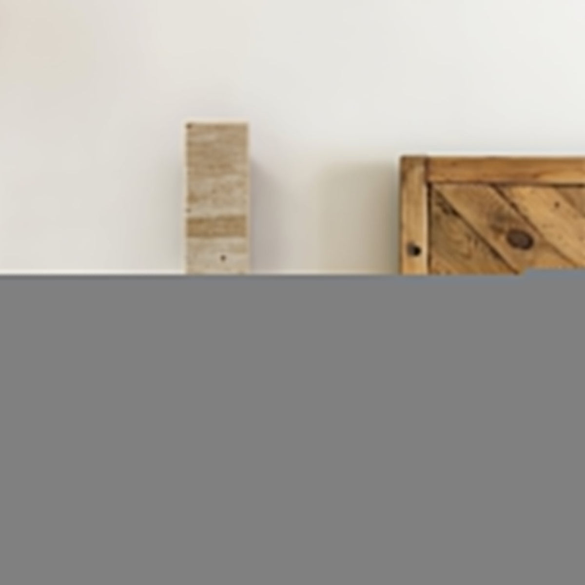 Veyrila Applique Murale Rectangulaire en Travertin - Neutralighting