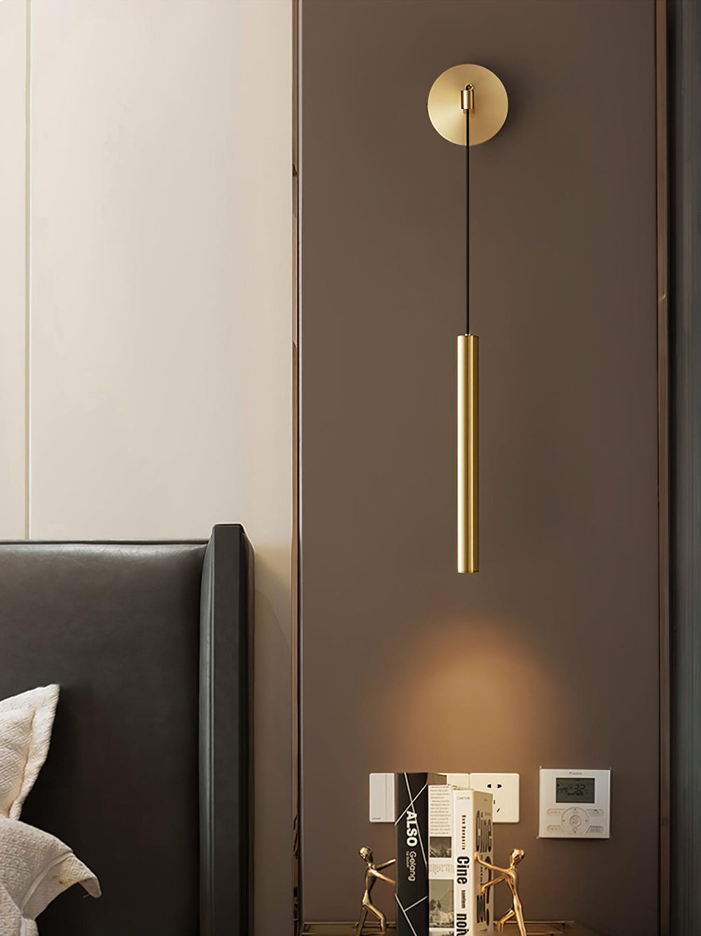 Thomasina Applique Murale Ligne Laiton Moderne Minimaliste - Neutralighting