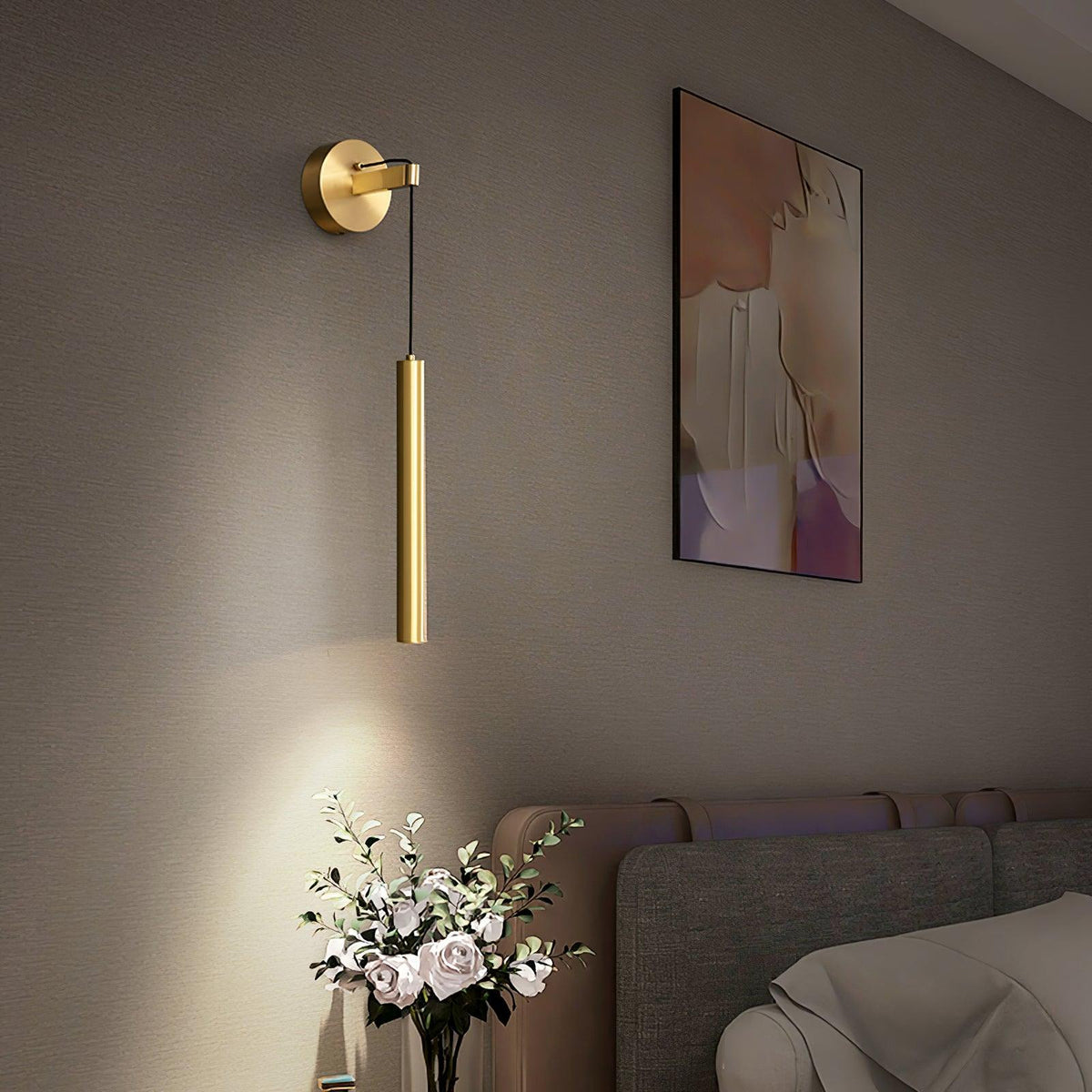 Cecilia Applique Murale Intérieure en Laiton à Lignes - Neutralighting