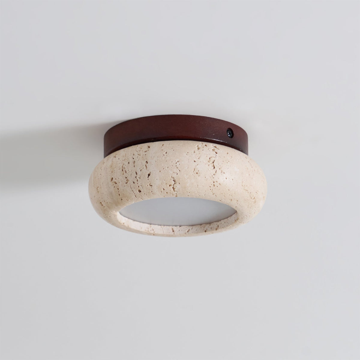 Astra Plafonnier Mini Donut en Travertin - Neutralighting