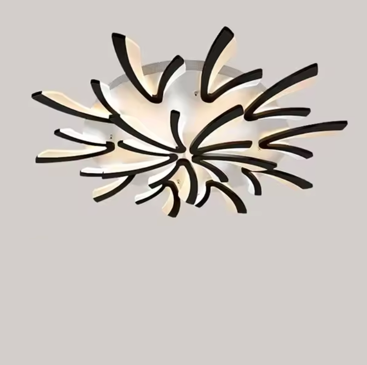 Plafonnier Floral Moderne