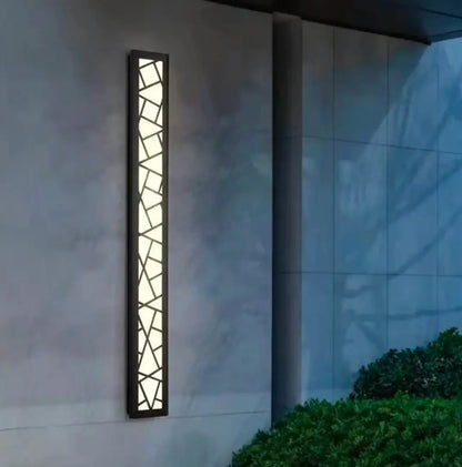 Applique Murale Extérieure Mosaïque - Maison Lumina