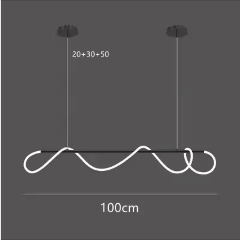 Art moderne décor à la maison led lumières lampes suspendues pour salon lustres pour salle à manger suspension éclairage intérieur