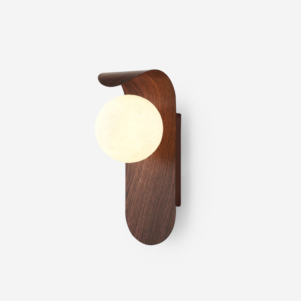 Exuro Applique Murale Intérieure en Bois / Noyer - Neutralighting