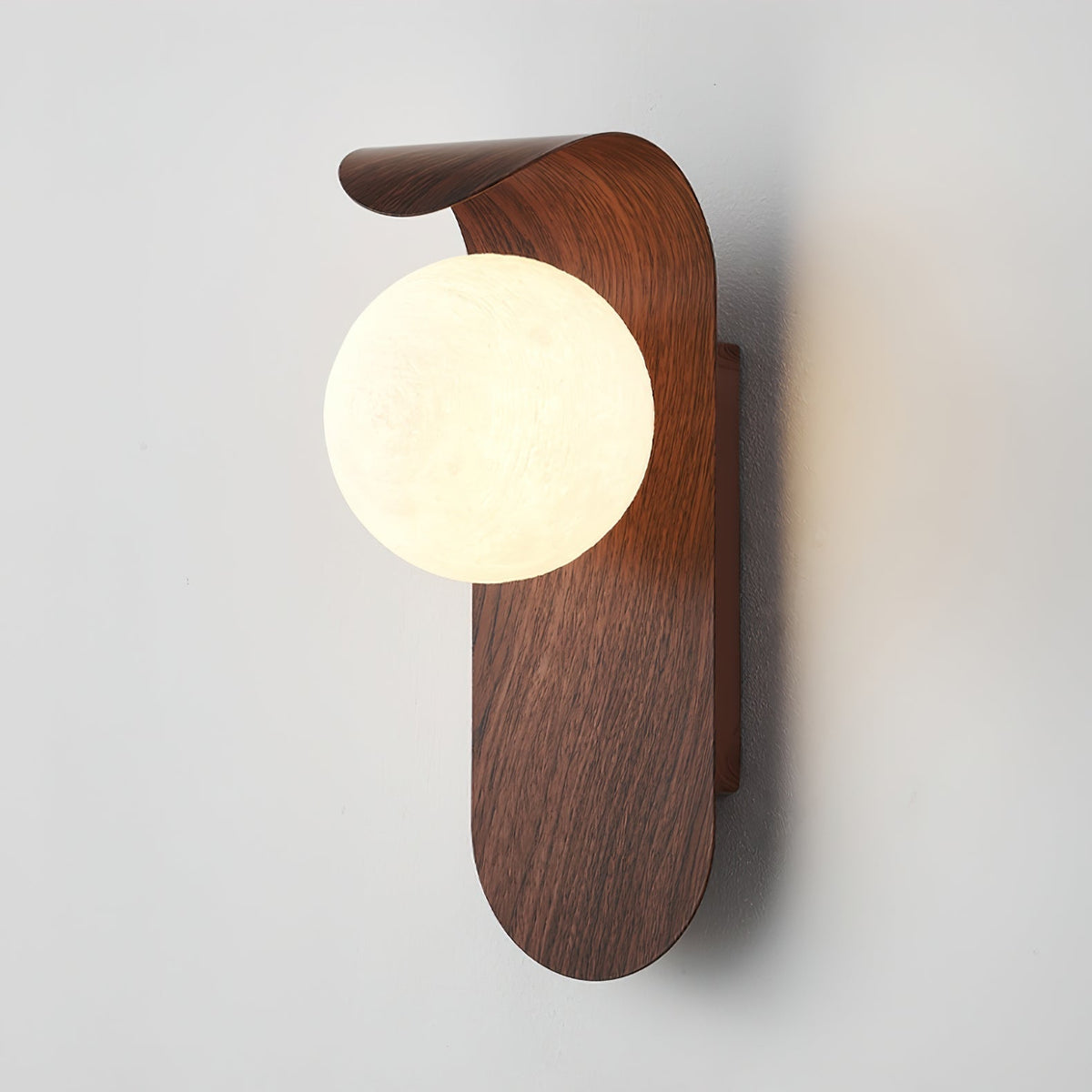 Exuro Applique Murale Intérieure en Bois / Noyer - Neutralighting