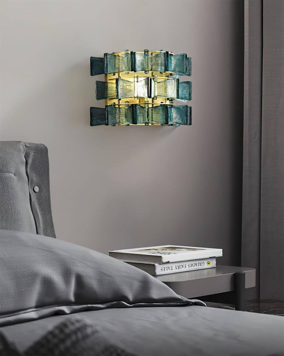 Celvara Applique Murale Accent Ruban en Verre Rainuré - Neutralighting