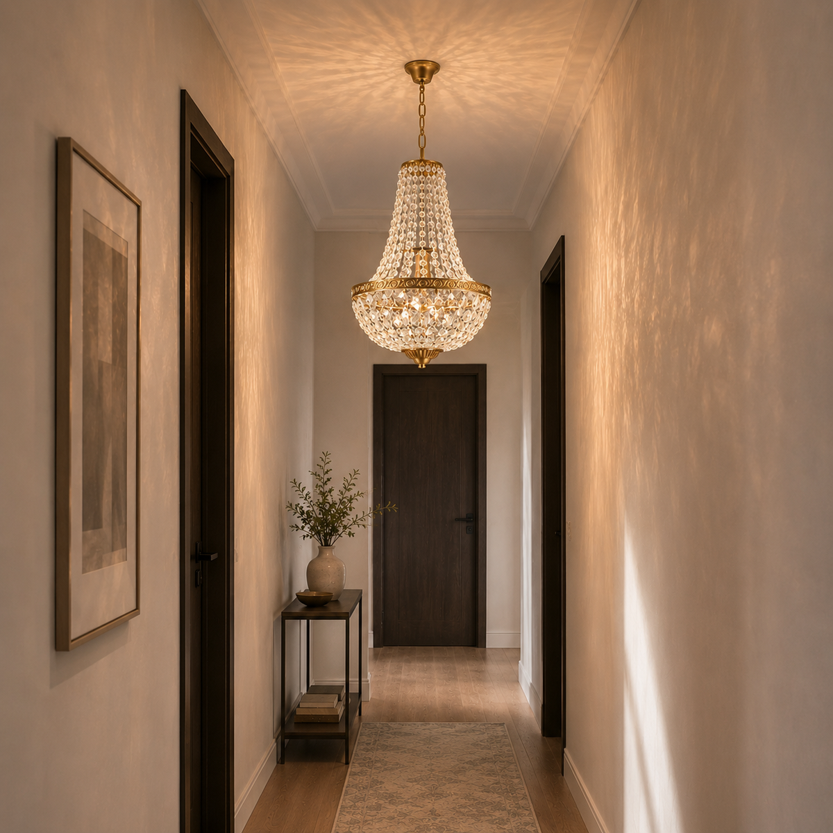 Lustre en cristal