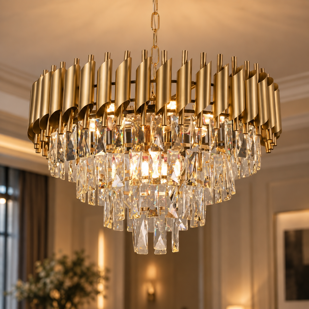 Opéra — Lustre suspendu en cristal