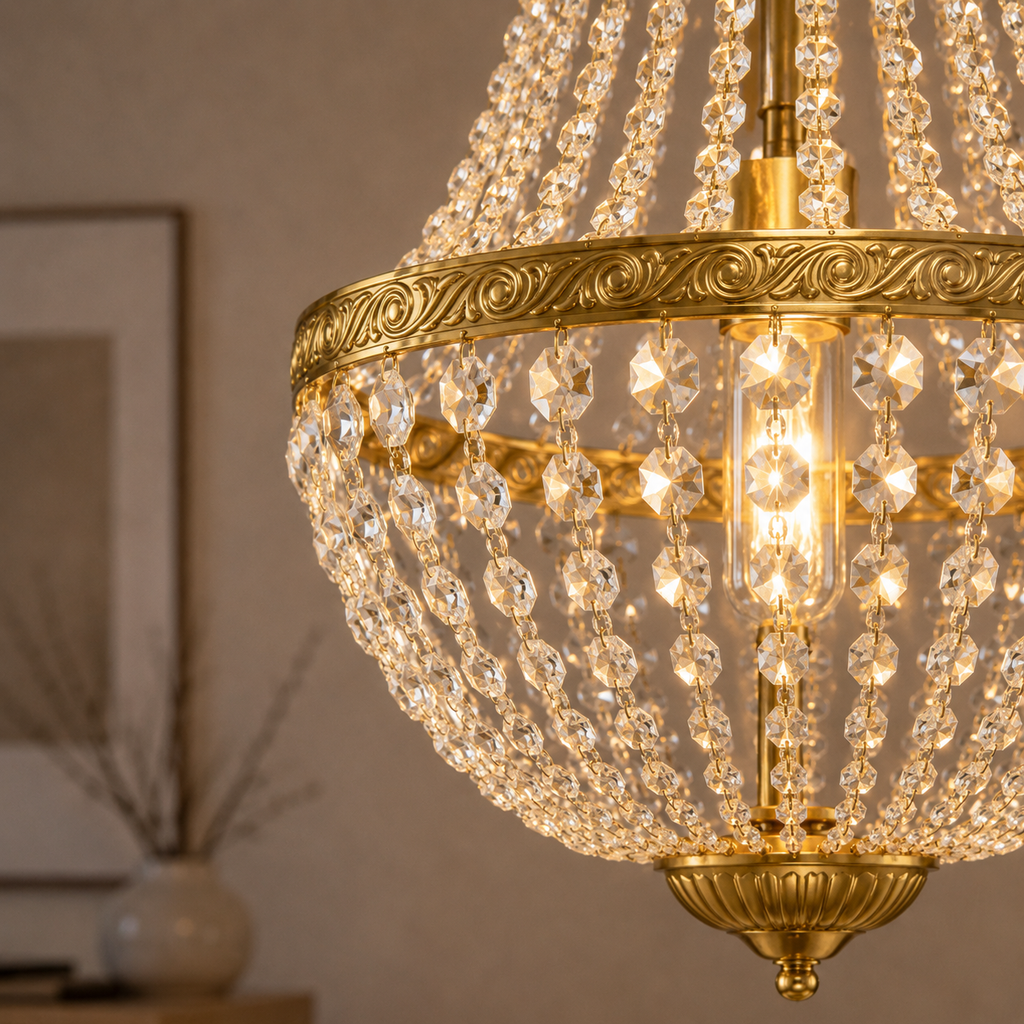Lustre en cristal
