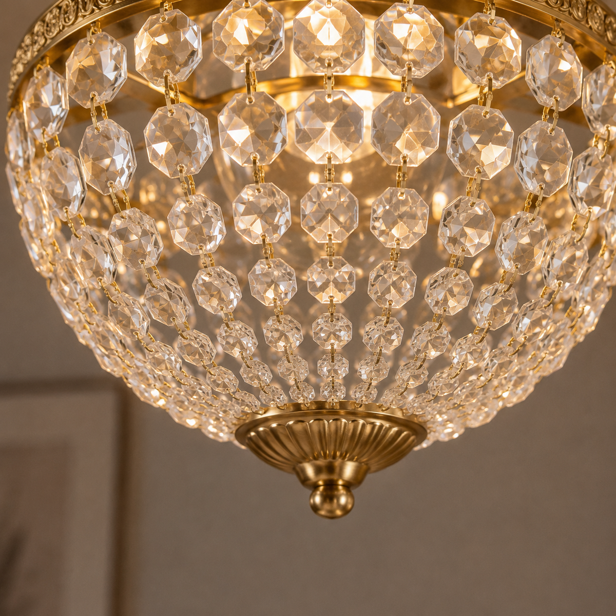 Lustre en cristal