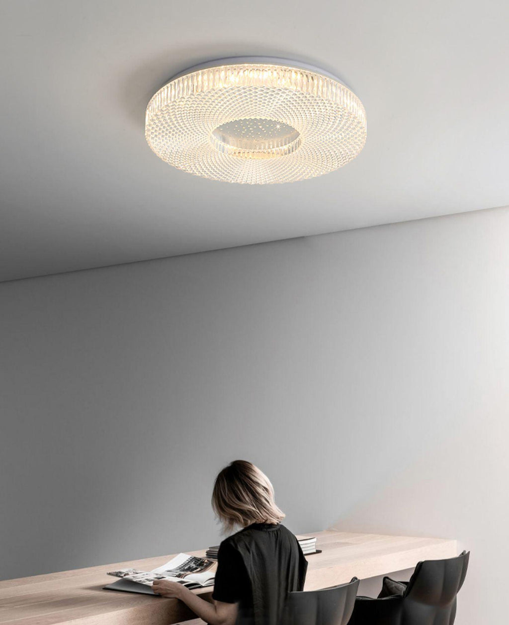 Lustra Plafonnier Acrylique de Luxe - Neutralighting