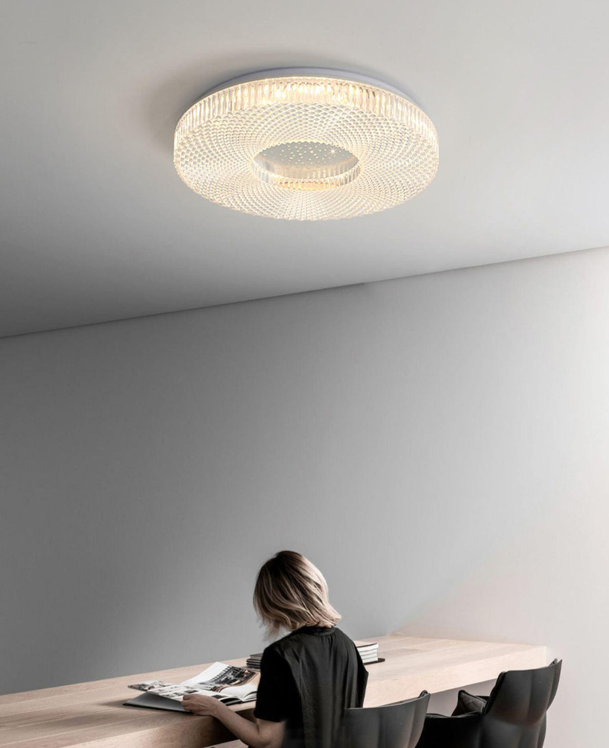 Lustra Plafonnier Acrylique de Luxe - Neutralighting