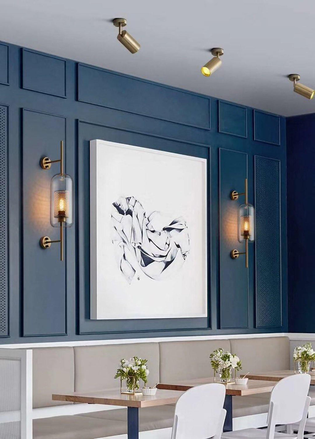 Cacaryra Plafonnier Moderne Minimaliste en Laiton - Neutralighting