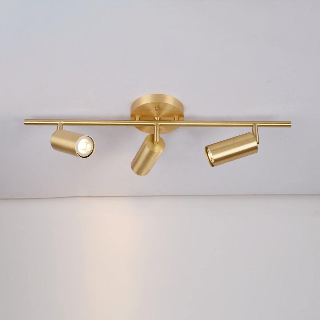 Cacaryra Plafonnier Moderne Minimaliste en Laiton - Neutralighting