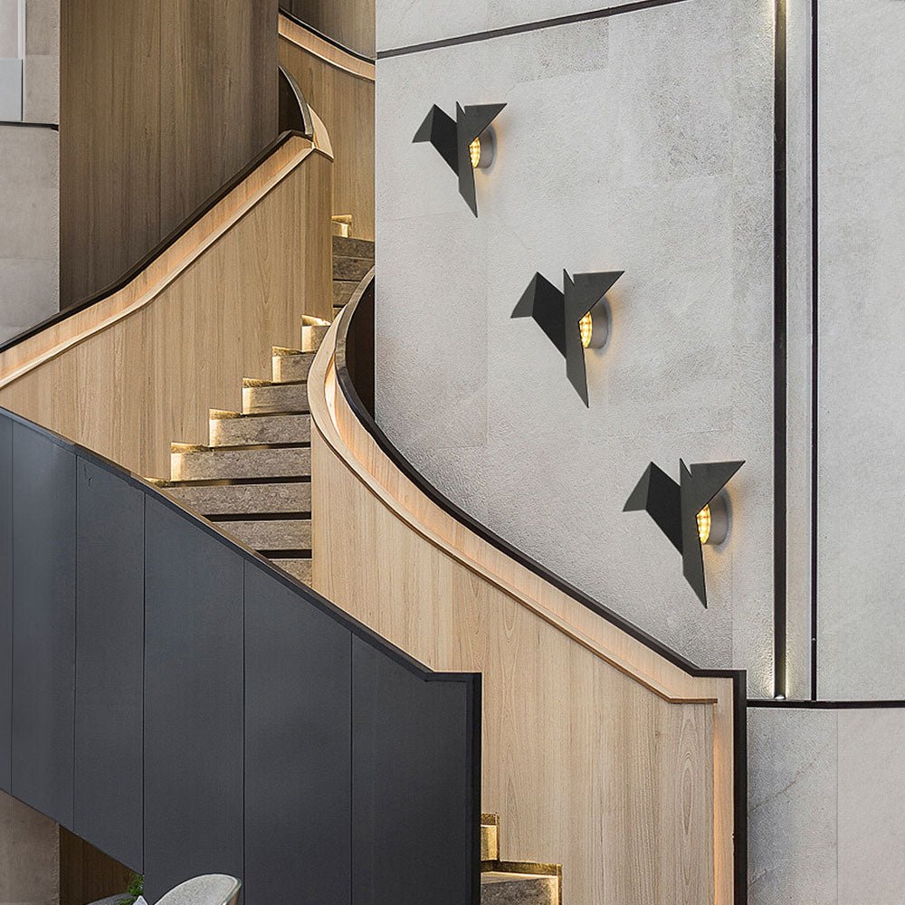 Applique Murale Oiseau Origami - Maison Lumina