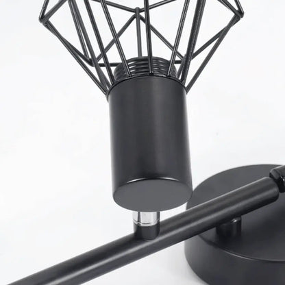 Plafonnier Noir Élégant Multipièces - Maison Lumina